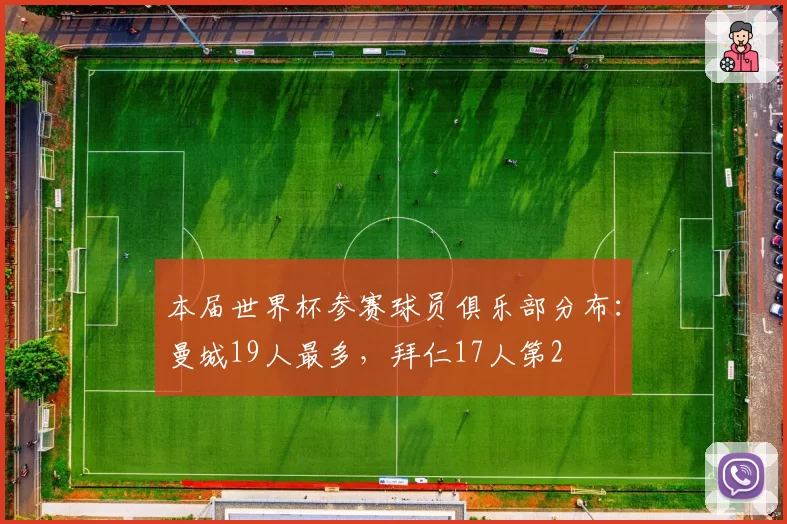 本届世界杯参赛球员俱乐部分布:曼城19人最多,拜仁17人第2